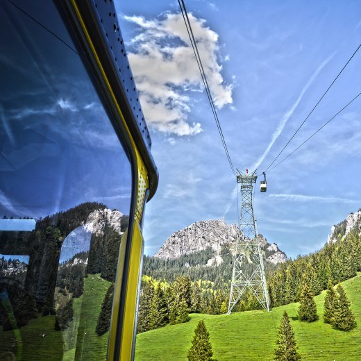 Wendelsteinseilbahn, © Florian Liebenstein