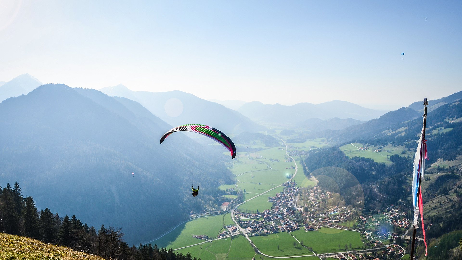 Gleitschirm Sudelfeld Bayrischzell, © Florian Liebenstein