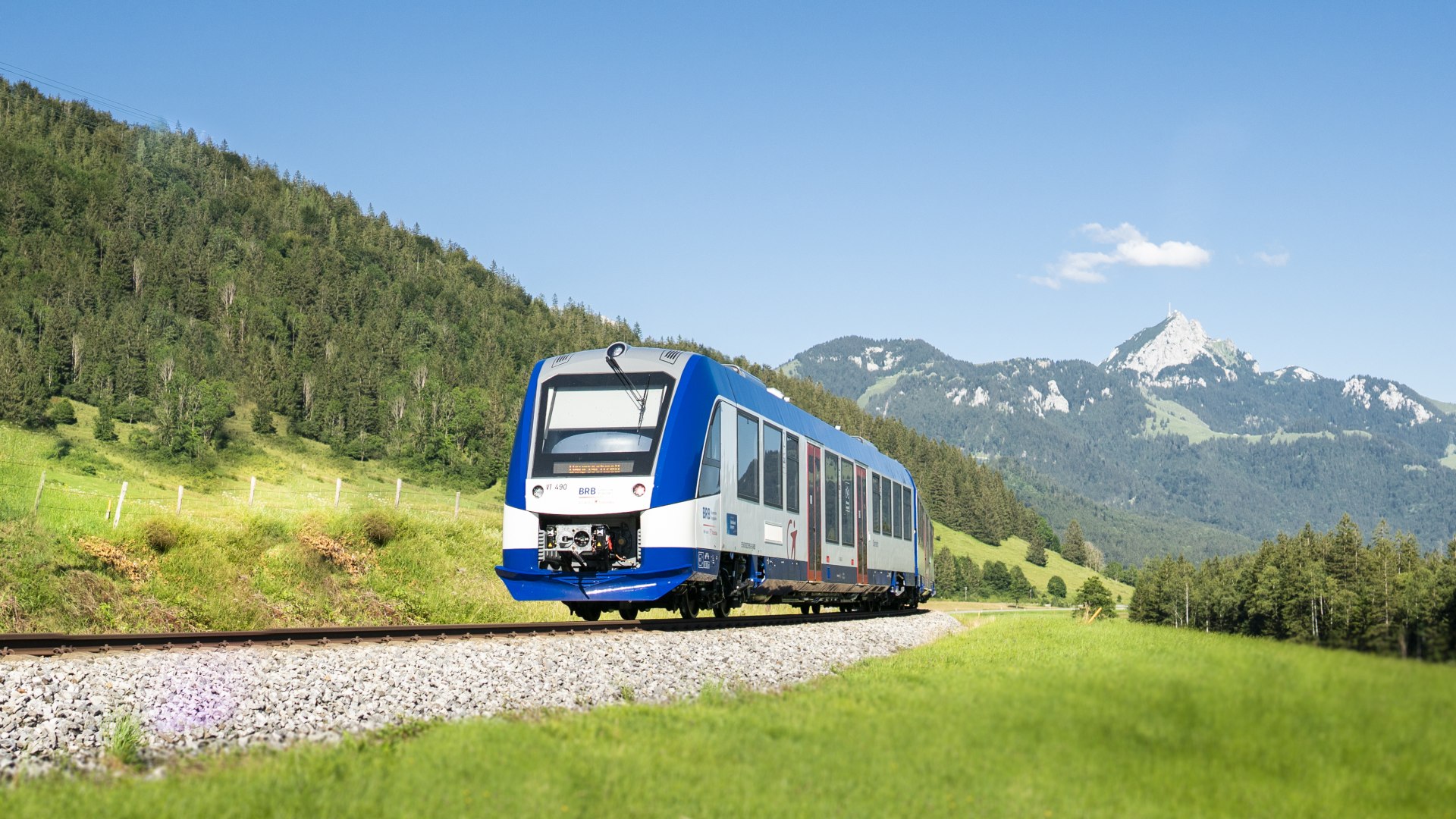 Bayerische Regiobahn Wendelstein Sommer, © Dietmar Denger - Bayerische Regiobahn