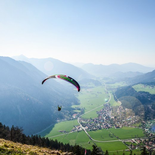 Gleitschirm Sudelfeld Bayrischzell, © Florian Liebenstein